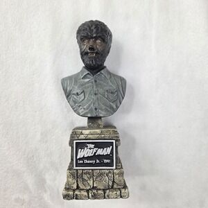 2004 Sideshow Collectibles: The Wolf Man (Lon Chaney Jr.)  6" Bust